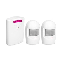 Novahub Çok Fonksiyonlu Kablosuz Araba Yolu Alarmı Ir Hareket Sensörü Alarm Kapı Zili 1 Alıcı 2 Verici