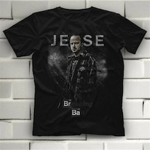 Adrift Breaking Bad Heisenberg Siyah Unisex Tişört T-shirt Siyah