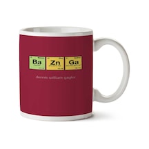 Bazinga Renkli Periyodik Cetvel.png İki Tarafı Baskılı Kupa Bardak Çok Renkli