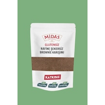 Glutensiz Rafine Şekersiz Brownie Karışımı 250 Gr Sağlıklı Tatlı