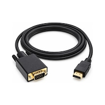 Primex Px-1440 1.8 Metre Hdmı To Vga Görüntü Kablosu, Hdmı Çıkıştan Vga Monitör Projeksiyona Dönüştürücü, Pc Laptop Ps5 Xbox Uyumlu, Full Hd, Tek Yönlü