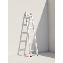 Tek Parça Alüminyum Merdiven 2 Metre 6 Basamaklı Tm.200 200 Cm'ye Kadar