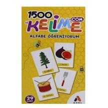 Adel 1500 Kelime Alfabe Öğreniyorum