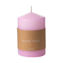 Mudo Home Sütun Mum Pembe 7x10 Diğer