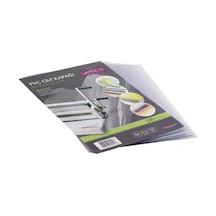 Lamiess A4 Şeffaf Pvc Cilt Kapağı - 1 Paket 100 Adet