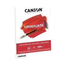 Canson Çizim Bloğu Graduate Yağlı Boya Ve Akrilik 20 Syf A5 290 Gr