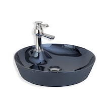 Eva Banyo Lena E-4044L Tezgah Üstü Porselen Lavabo