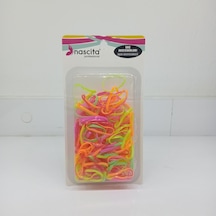 Nascıta 100 Lu Plastık Saç Tokası Renklı Çok Renkli