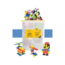 Smile Blocks 500 Parça Fermuar Poşetli Mikro Blok Eğitici Oyuncak