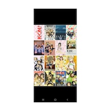 K-on Tasarımlı Desenli 1 6 ' Lı Fotokart Seti