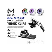 Memo Cx16-cx20 Ve Cx21 İçin Yedek Klips Aparat 2 Adet- 5775