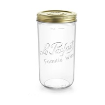 Familia Wiss 1,5 L / 1500 Ml Cam Saklama Ve Konserve Kavanozu, Kahve Ve Kuru Gıda İçin, Çift Kapaklı Vakumlu Kapatm Diğer