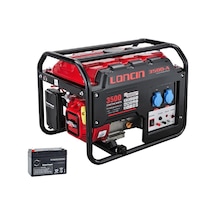 Loncin LC3500DAS 3.5 Kwa Marşlı Benzinli Monofaze Jeneratör