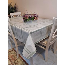 Elyaflı Pvc Masa Örtüsü Modern, Dayanıklı, Silinebilir Ve Şık Görünüm Mrl156 Yeşil