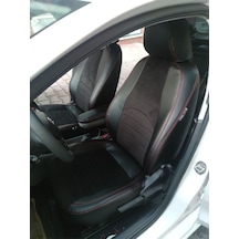 Seat Toledo 2014 2017 Arası Arka Sırt 2+1 Arka Sırt Kolcaklı Model Siyah Taytüyü Siyah Deri Karş.