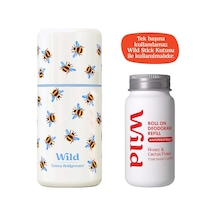 Wild Antiperspirant Roll On Honey & Cactus Flower Refill Deodorant Yedek Dolum