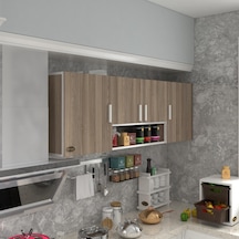 Kenzlife hazır mutfak packey crd 060*180*32 mutfak banyo dolabı kapaklı raflı