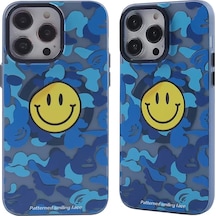 Newface Apple iPhone Uyumlu 14 Pro Max Kılıf Apollo Magneticsafe Desenli Kapak -  Apollo Mavi -  1