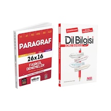 Miray Yayınları Tyt Ayt Msü Kpss Dgs Paragraf Deneme Ve Akm Dil Bilgisi Soru Bankası Seti 2 Kitap