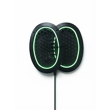 Oval Yeşil Ledli Hoparlör Kapağı