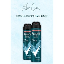 Rexona Men Xtra Cool 72 Saat Erkek Sprey Deodorant 2 x 150 ML