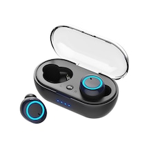 Bluetooth 5.0 Stero Çift Kulaklık Mikrofonlu Manyetik Şarj Kutulu