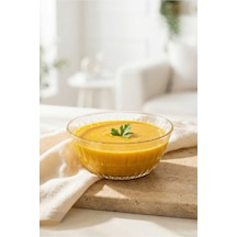 Lav Alinda Cam Çorba Kasesi 6'lı Küçük Boy 345 ml (Salata/Tatlı/Kahvaltı/Çerez Kasesi)