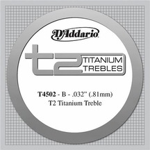 D'addario T4502 Titanium Normal - Si Tek Tel Klasik Gitar Tek Tel