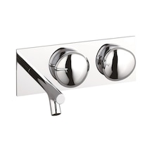 VitrA İstanbul A41808 Ankastre Lavabo Bataryası Krom
