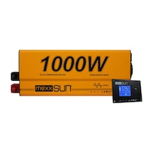 Mexxsun 12v Volt - 1000w Watt Ats Ups Şarjlı Tam Sinüs İnverter Ekranlı