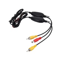 Sones 2 Adet 2370 Mhz Verici / Alım Frekansı Taşınabilir Navigasyon Kablosuz Video Verici Alıcı Arka Görüş Kamerası