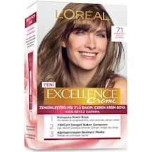 L'Oréal Paris Excellence Creme Saç Boyası - 7.1 Küllü Kumral