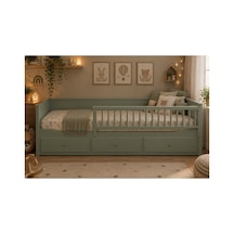 125x50 Yeşil Hemnes Divan Bariyer, Trabzan, Korkuluk Yeşil - 942038516