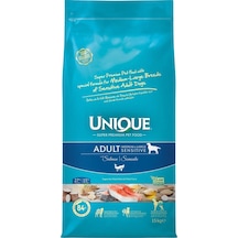 Unique Sensitive Somonlu Orta ve Büyük Irk Yetişkin Köpek Maması 15 KG