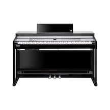 Kurzweil Cupp1-bp Dijital Piyano Siyah Lake Parlak Siyah Kaplama Lüks Görünüm