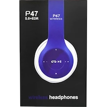 Azr P47 Katlanalabilir Bluetooth 4.2+EDR Kulak Üstü Kulaklık