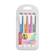 Stabilo Swing Cool Fosforlu Kalem Seti 4 Pastel Renk 275-4-08-2 Çok Renkli