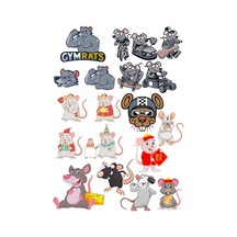 Fare Sticker Set-2 15 Parça Telefon, Tablet, Defter, Laptop Sticker