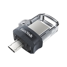 Sandisk Ultra Dual Drive 256gb Metalik Gri & Gümüş Usb 3.0 Hızlı Okuma 150