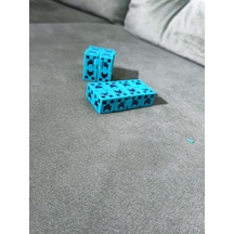 Minecraft Creeper Tasarımlı 3d Baskı Sonsuzluk Rahatlatıcı Küpü Infinity Cube