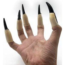 Halloween Cadı Tırnağı Lüks 10lu Zd5110 Abanoz