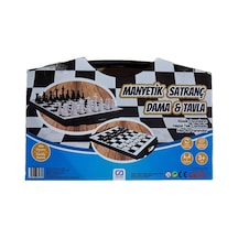 Ca Games Manyetik Satranç&dama&tavla Oyun Seti