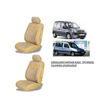 Peugeot Partner Koltuk Kılıfı Bej Milenyum