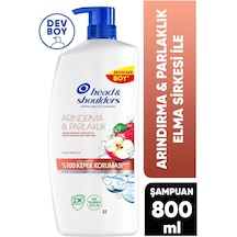 Head & Shoulders Arındırma & Parlaklık Kepeğe Karşı Etkili Şampuan 800 ML