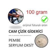 Oto Cam Çizik Giderici Pembe Seryum Oksit - 100 Gram