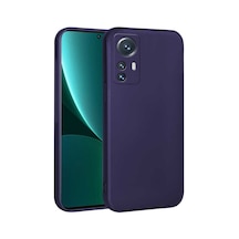 Zore Mi 12 Lite Kılıf Nvth Premier Silikon Kapak - Lacivert
