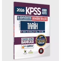 2026 Fullortaöğretim Kpss Tarih Kara Kutu ÖSYM Çıkmış Soru Bankası Son 15 Yıl (Sadece Ortaöğretim)