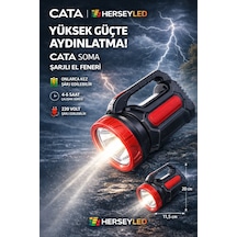 Ct-9952 Soma Şarjlı El Feneri