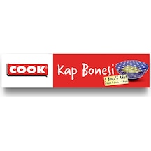 Cook Kap Bonesi 3 Boy 6 Adet Çok Renkli