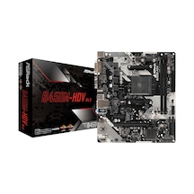 ASRock B450M-HDV R4.0 AMD B450 3200 MHz DDR4 Soket AM4 mATX Anakart
